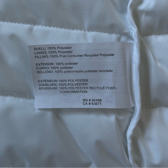 NWT Nautica White Quilted Performance Vest Sz S - Picture 6 of 9